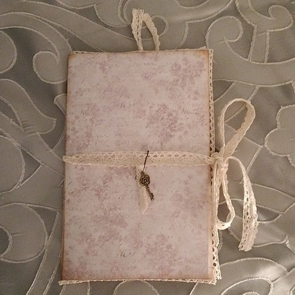 ⚜️ Vintage Inspired Handmade Notebook